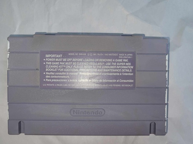 SUPER NINTENDO - DESERT STRIKE - CARTRIDGE ONLY (01)